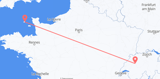Guernsey to Switzerland