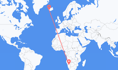 Flights from Windhoek to Reykjavík