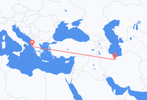 Vuelos de Teherán a Corfú