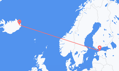 Loty z Tallinna do Egilsstaðir