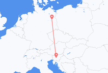 Flights from Berlin to Ljubljana