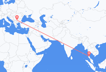 Vols de Province de Surat Thani pour Sofia