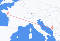 Nantes to Podgorica