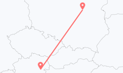 Train tickets from Gemeinde Ternitz to Warsaw