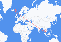 Flyrejser fra Narathiwat Province til Sørvágur