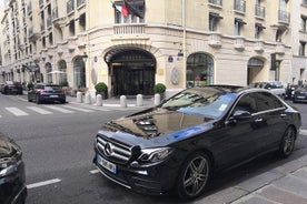 Hotel París hasta la estación, Arco de Triunfo, Campos Elíseos, Louvre..