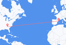 Flyreiser fra Atlanta, til Barcelona