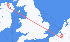 Vols de la Belgique vers l’Irlande du Nord