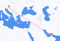 Flights from Dubai to Zagreb