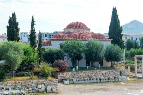 photo of view of The Fethiye Mosque in central Athens, Greece,Ioannina Greece.