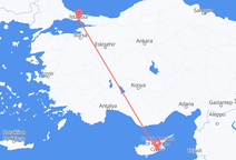 Flights from Istanbul to Larnaca