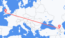 Flights from Wales to Georgia