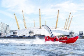 Croisière sur la zone à grande vitesse de la Tamise à Londres en bateau gonflable surpuissant