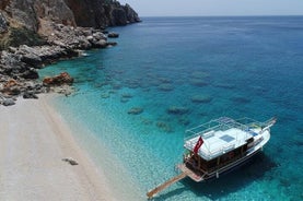 Suluada Boat Tour with BBQ Lunch & Roundtrip Transfer from Kemer