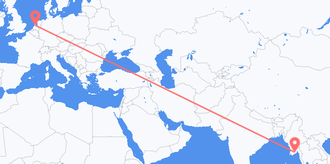 เที่ยวบินจาก เมียนมาร์ (พม่า)ไปยัง เนเธอร์แลนด์