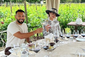 Pranzo all'aperto in giardino