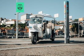 Visite touristique privée d'une heure et demie en tuk tuk électrique de Porto historique