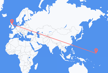 Flights from Majuro to Edinburgh