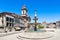 Toural Square (Largo do Toural) is one of the most central and important squares in Guimaraes, Portugal