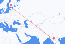 Flyrejser fra Chiang Mai til Helsinki