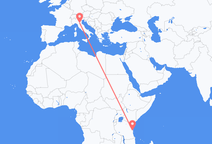 Dar es Salaam to Bologna
