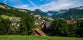 photo of a beautiful view of the Regional natural park of the Bauges massif in Le Châtelard, France.