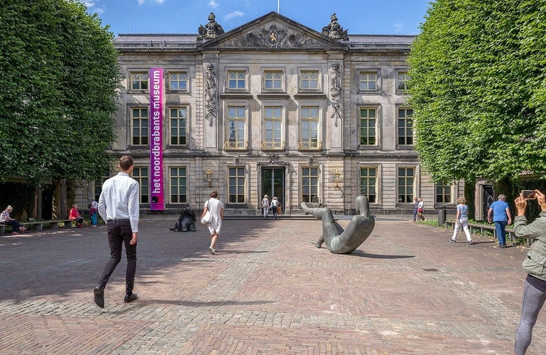 Den Bosch, The Netherlands, The Noordbrabants Museum with art, culture and the history of North Brabant in the former government palace.