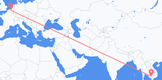 Cambodia to Belgium