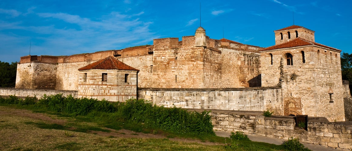 Baba Vida Fortress on an Early Morning in Vidin, Bulgaria.