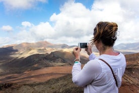 Excursion d'une demi-journée au volcan de Lanzarote avec barbecue