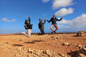 A volcano hike