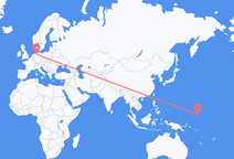 Flyrejser fra Kosrae, Mikronesien til Bremen, Tyskland