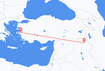 아르빌 출발, 이즈미르 도착 항공편
