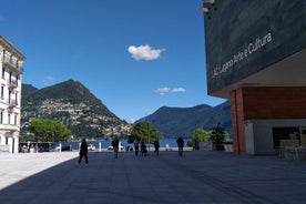 Lugano og sögu þess einkarétt gönguferð