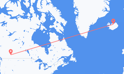 Flights from Calgary to Akureyri