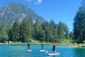 プレディル湖での半日スタンドアップ パドルボーディング