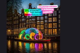 Amsterdam: Light Festival Heated Cruise with Drinks & Snacks