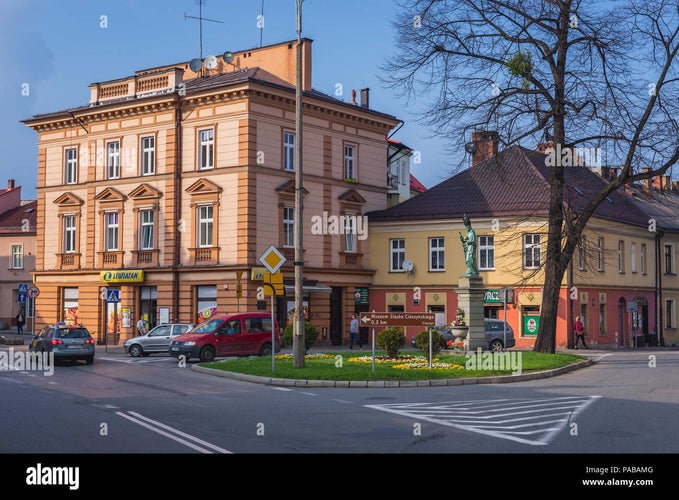 photo of view of Cieszyn, Poland.