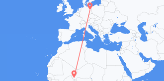 Flights from Niger to Germany