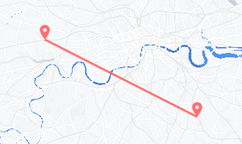 Train tickets from Ealing to Beckenham