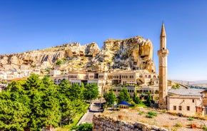 Photo of beautiful aerial view on city Sivas, Turkey.