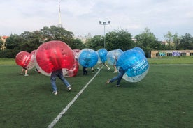 Prague: Bubbles football - Zorb Football in centrum