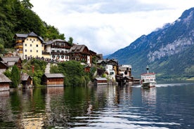 Vín: Hallstatt og Salzburg Upplifun með Bátferð