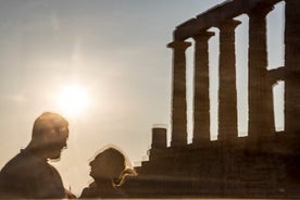 Visite photo au coucher du soleil au temple de Poséidon