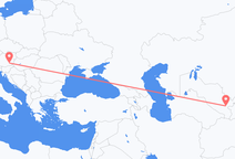 Flyreiser fra Samarkand, til Graz