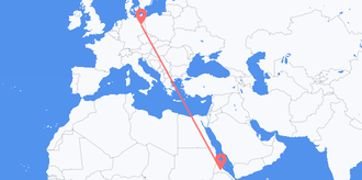 Vuelos de Eritrea a Alemania