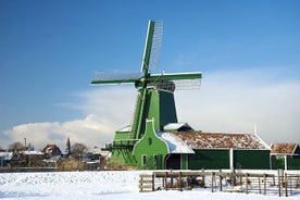 Holländsk landsbygd från Amsterdam: Volendam, Edam, Zaanse Schans