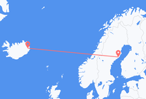 아이슬란드 에질스타디르에서 출발해 스웨덴 우메아에게(으)로 가는 항공편