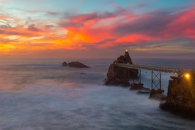 Photo of Biarritz Grande Plage in summer,France.