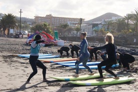 Surf Class in Playa de Las Américas 2 Hours - Equipment included 